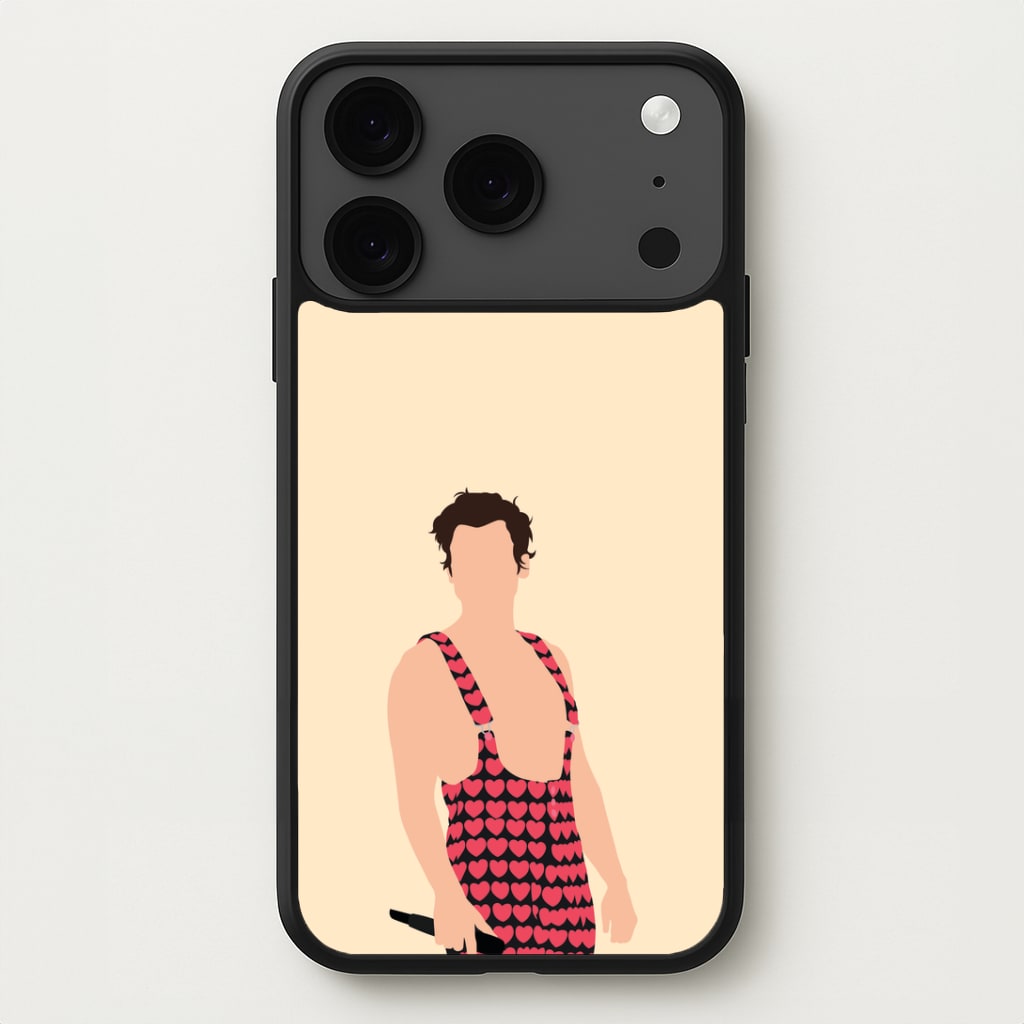 Harry Heart Jumpsuit iPhone 17 Pro Case