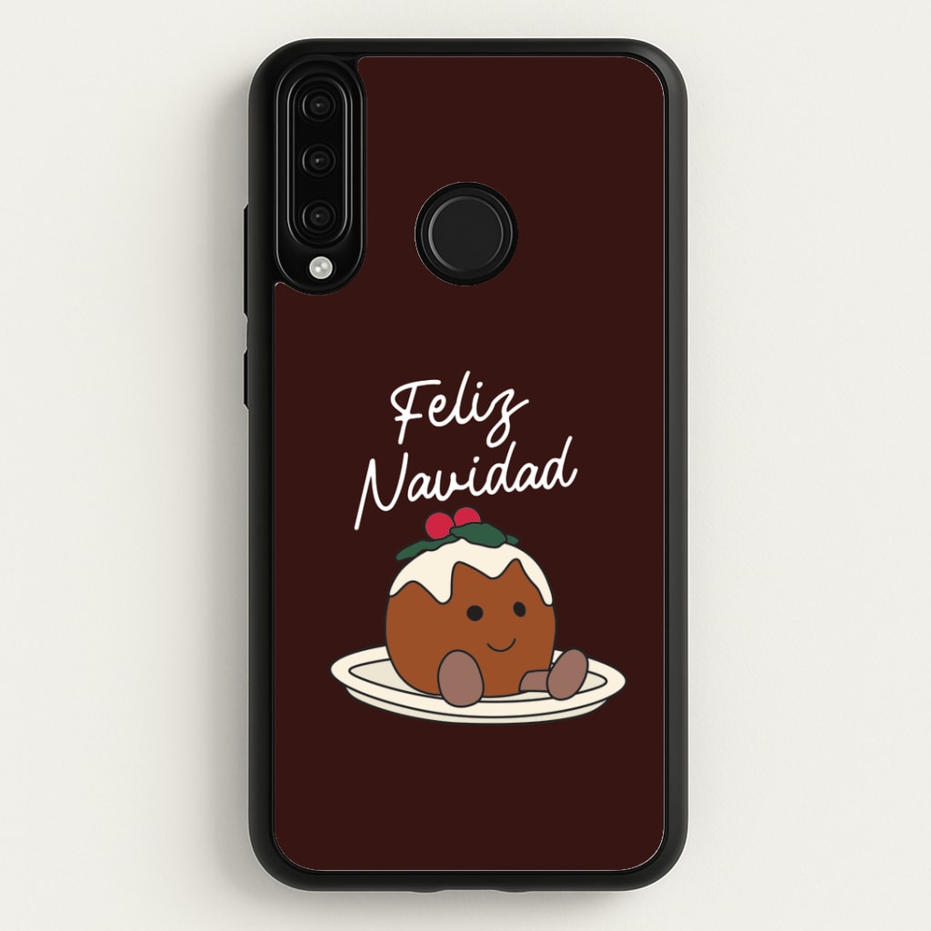 Christmas Pudding Plush Huawei P30 Lite Case