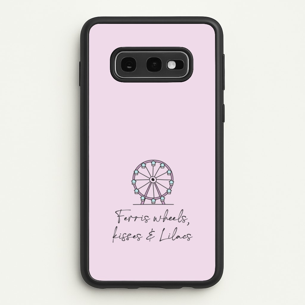 Ferris Wheels, Kisses & Lilacs Galaxy S10e Case