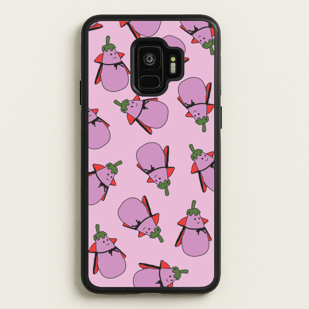Vampire Vegetable Pattern - Halloween Galaxy S9 Case