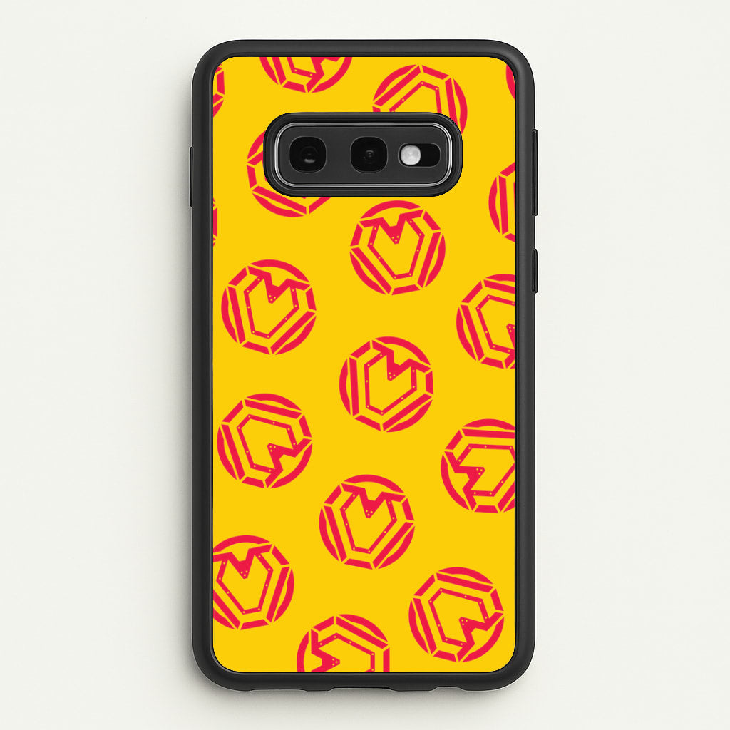 Metal Heart Pattern Galaxy S10e Case