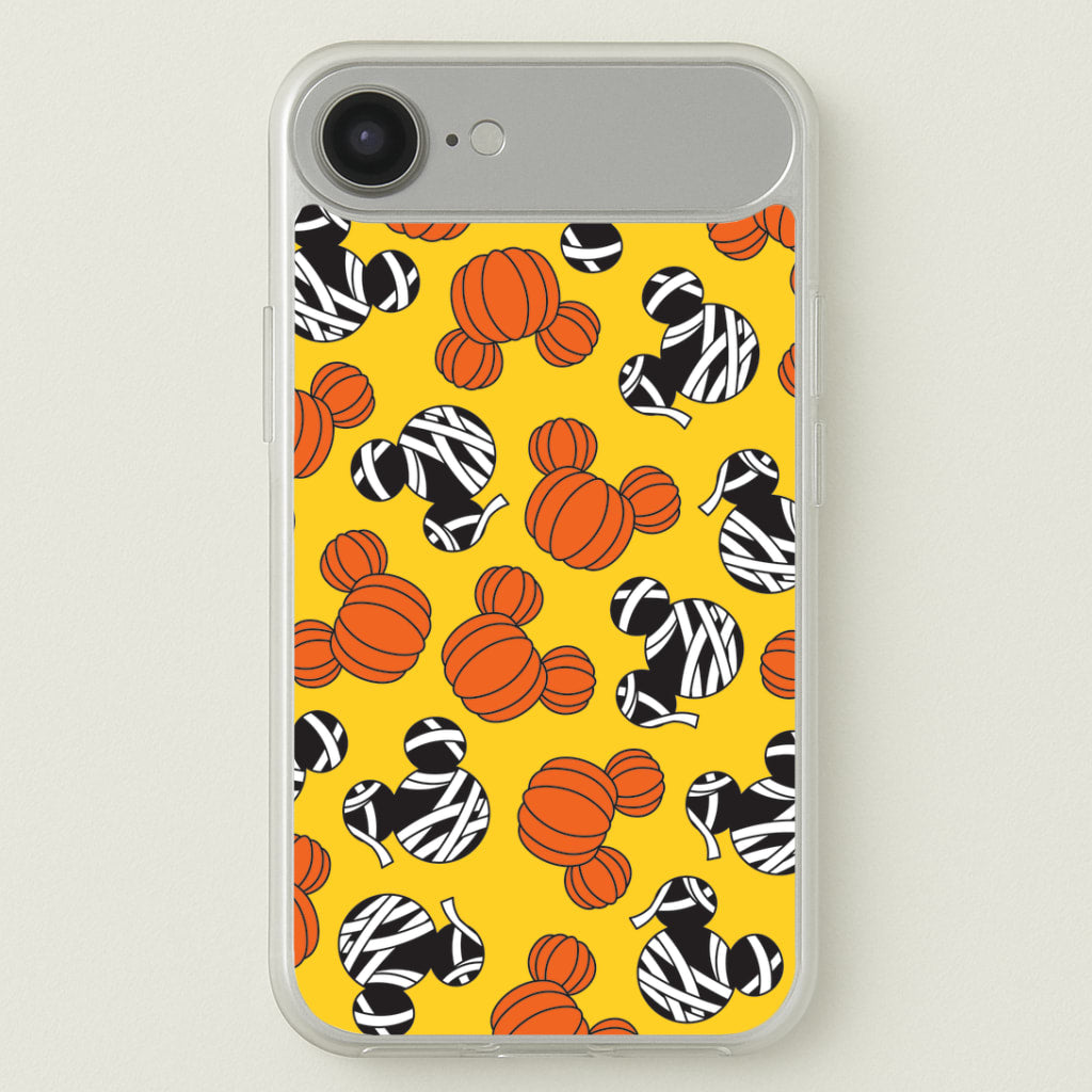 Pumpkin And Mummy Mouse Pattern iPhone 17 Air Case