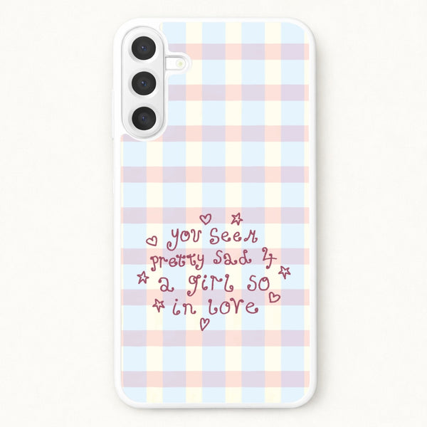 Dreamy Plaid Galaxy A37 Case