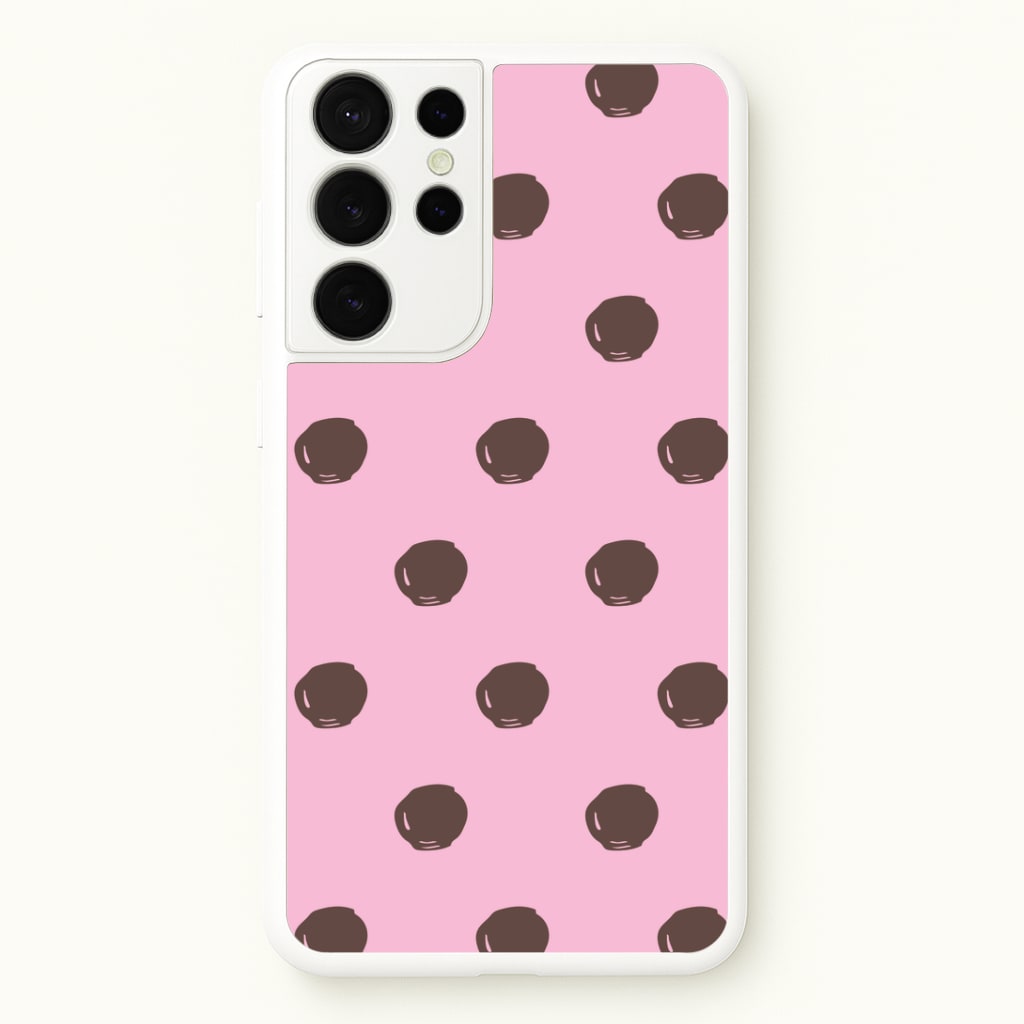 Strawberry Buttons Galaxy S21 Ultra Case