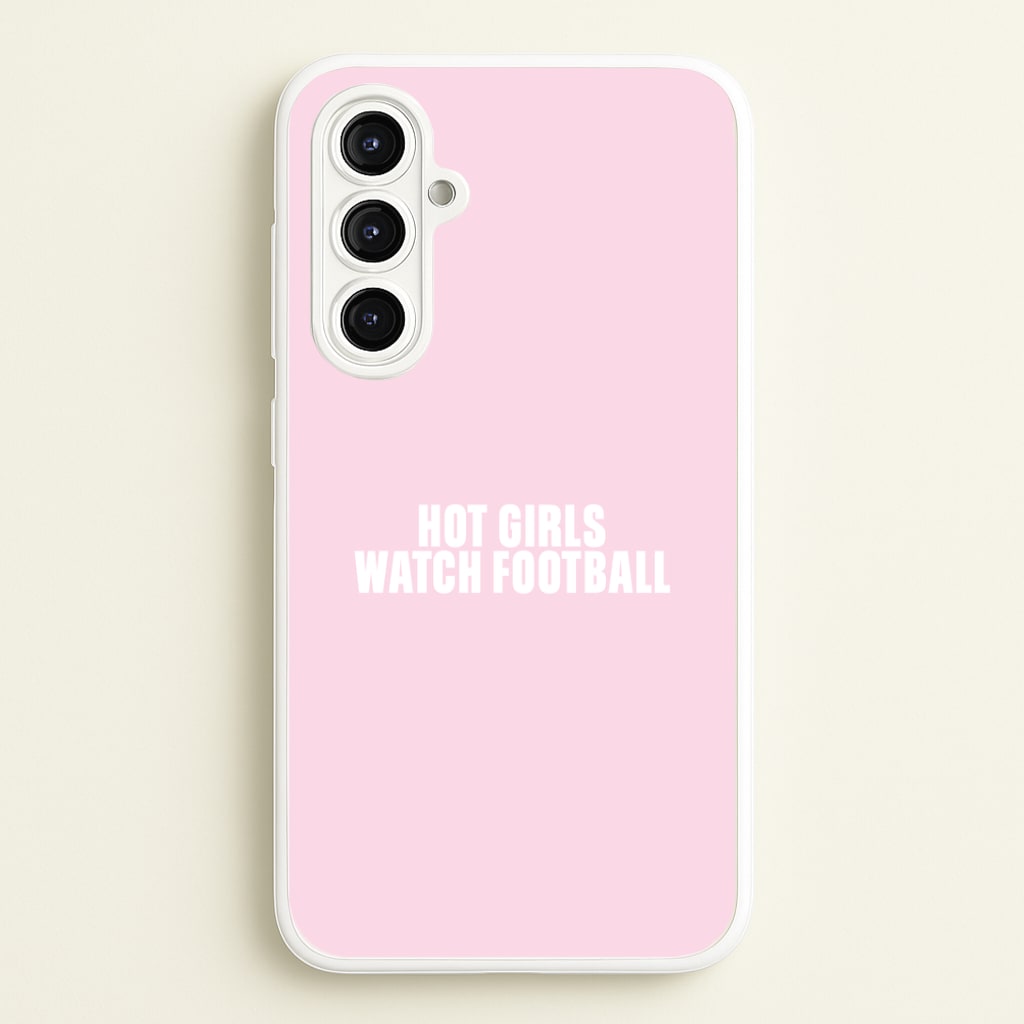 Hot Girls Watch Football Galaxy A16 Case