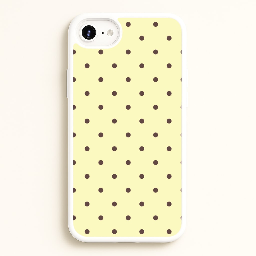 Vanilla & Chocolate Polka Dots iPhone 6 Plus / 7 Plus / 8 Plus Case