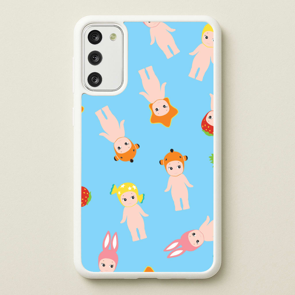 Angels Pattern Galaxy A41 Case