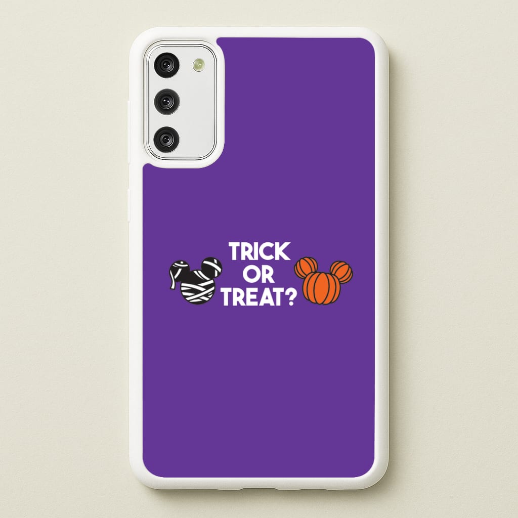 Trick Or Treat Mouse Galaxy S20 Case