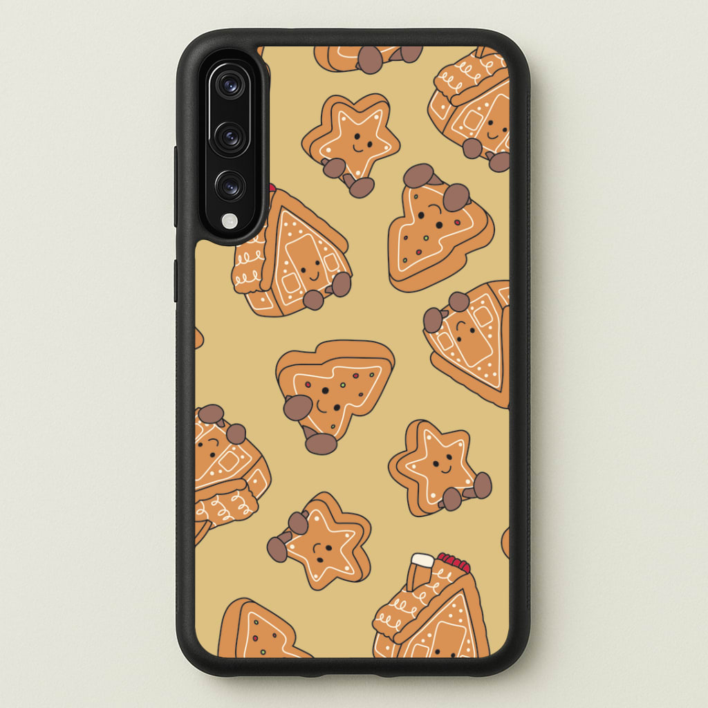 Gingerbread Plushies Pattern Huawei P20 Pro Case
