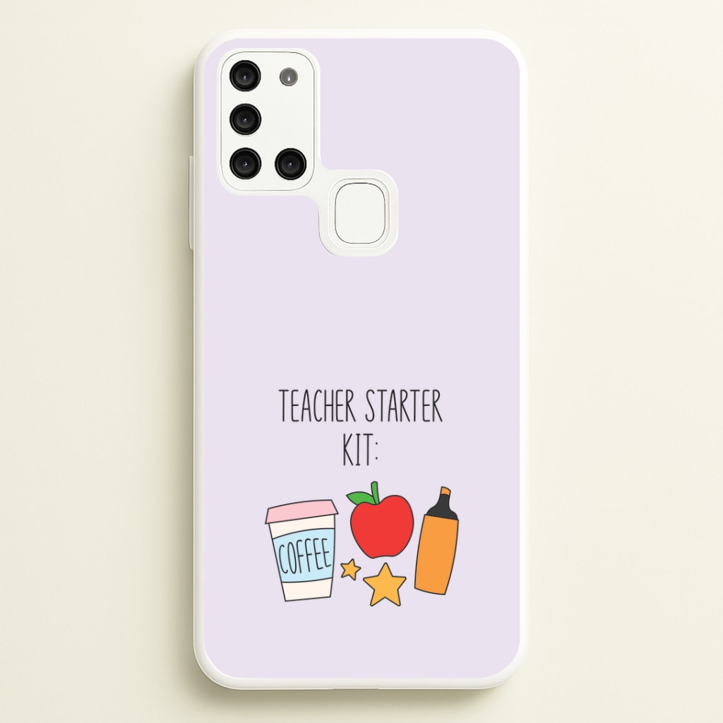 Teacher Starter Kit Galaxy A21s Case