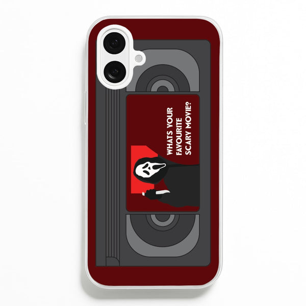 Horror Movie 7 VHS Tape iPhone 16 Case