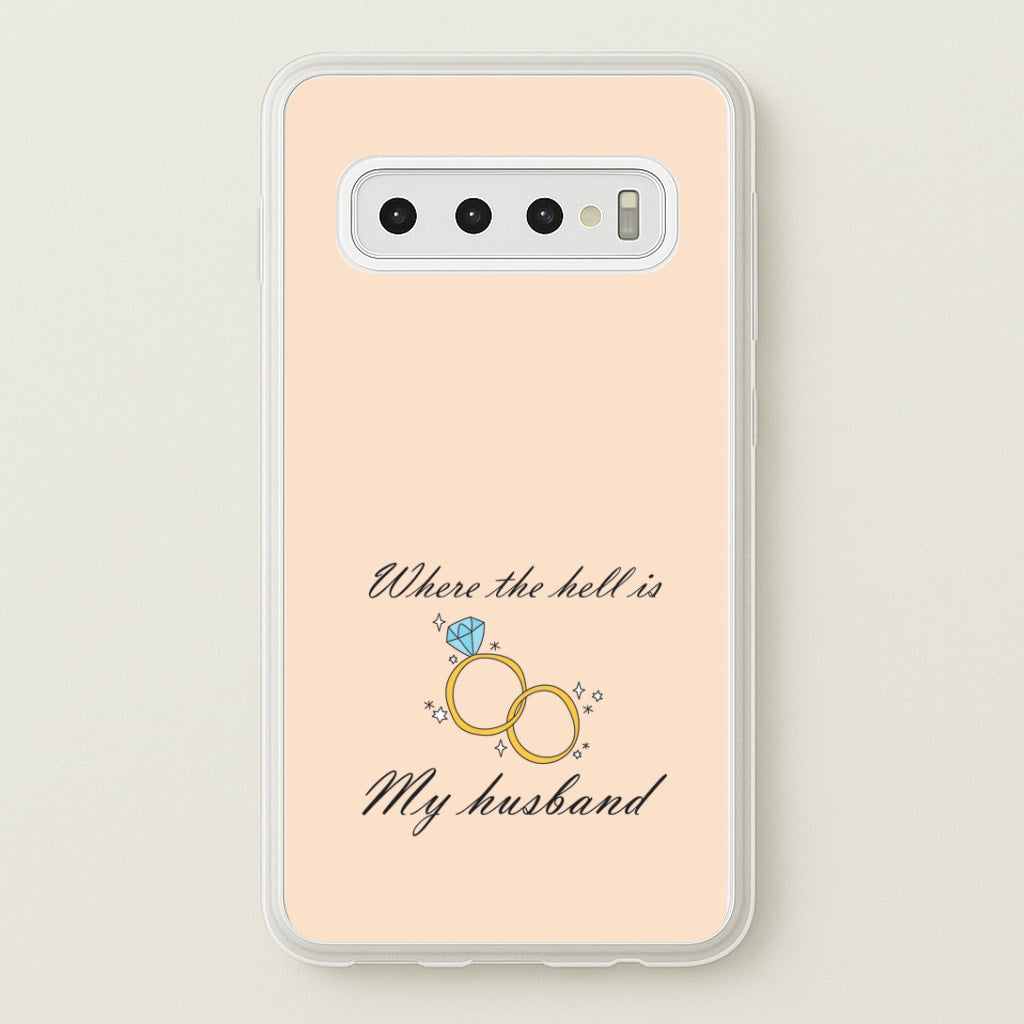 WTHIMH Cartoon Rings Galaxy S10 Plus Case