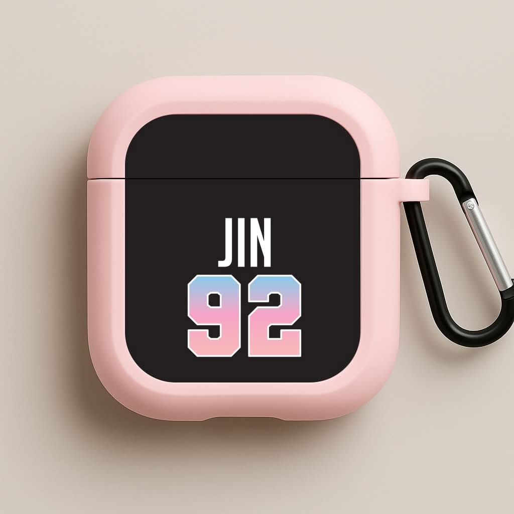 Jin 92 Pink AirPods Case