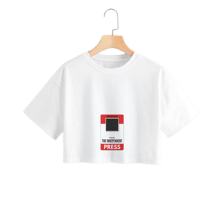 The Independent Press - Ted Lasso Crop Top