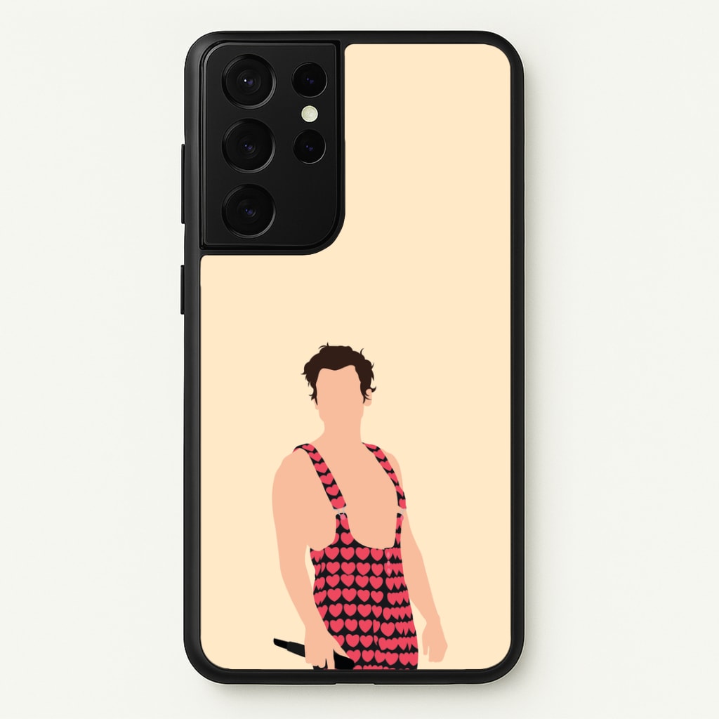 Harry Heart Jumpsuit Galaxy S21 Ultra Case