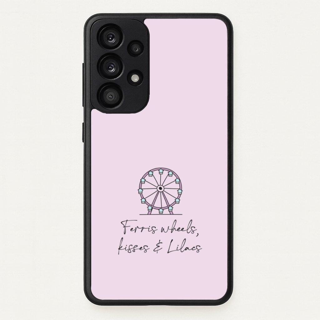 Ferris Wheels, Kisses & Lilacs Galaxy A33 Case