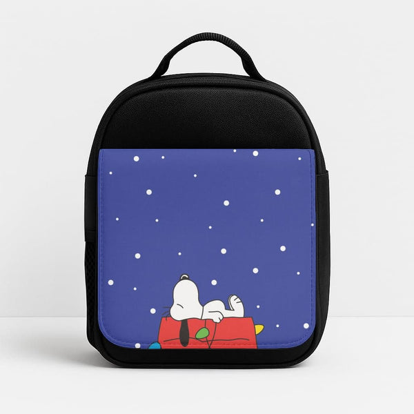 Cartoon Beagle Fairylights Insulated Lunch Bag