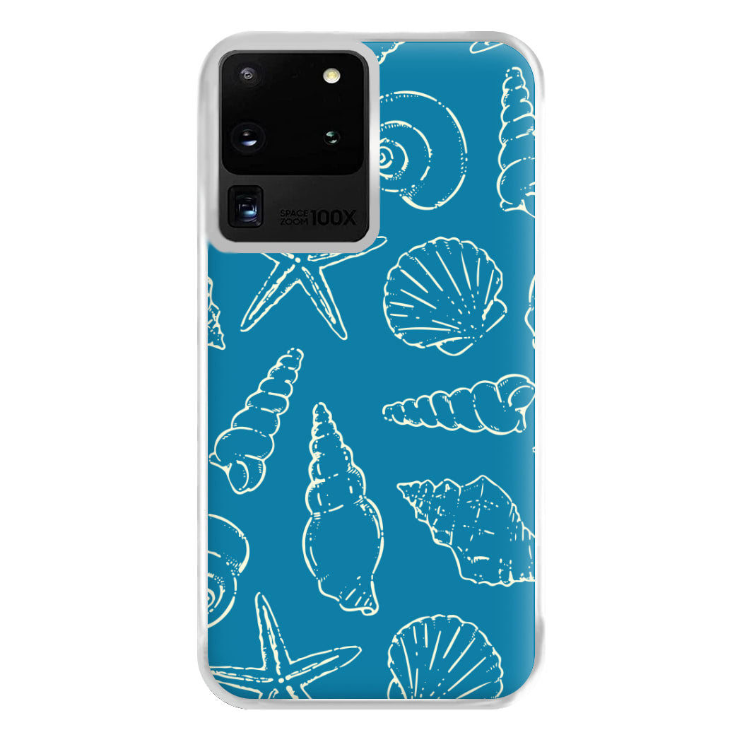 Sketched Shells Pattern Galaxy S20 Ultra Case