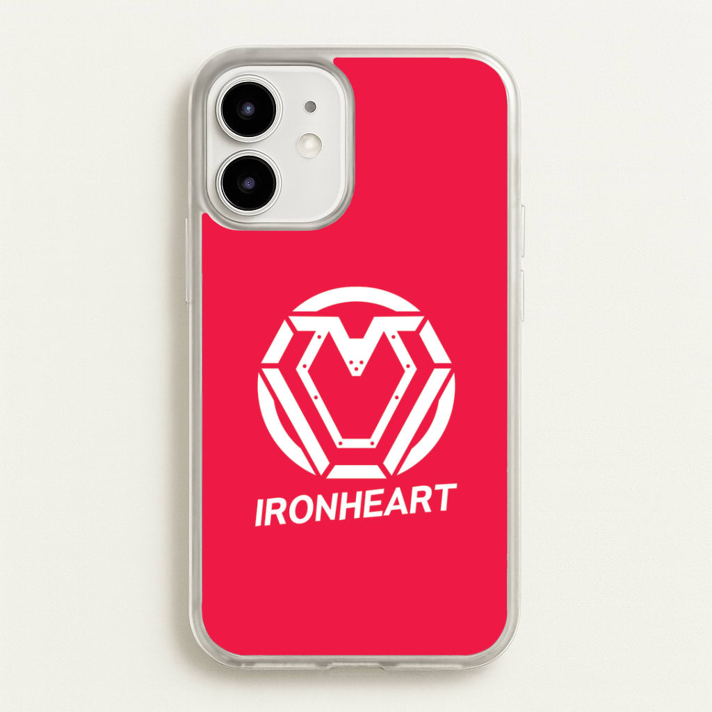 Metal Heart Symbol iPhone 12 / 12 Pro Case