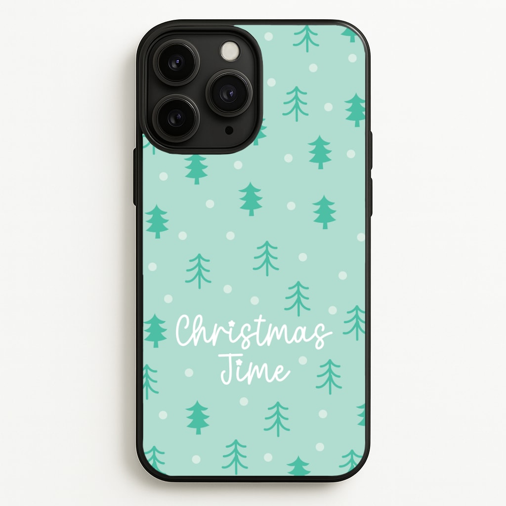 Cute Xmas Trees Pattern iPhone 11 Pro Max Case