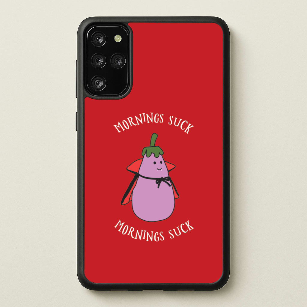 Mornings Suck Plush - Halloween Galaxy S20 Plus Case