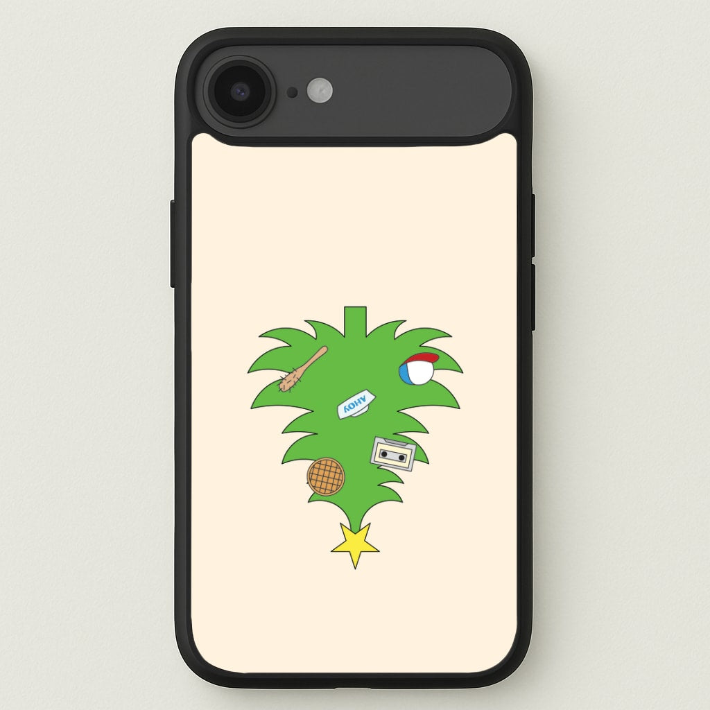 Upside Down Christmas Tree iPhone 17 Air Case
