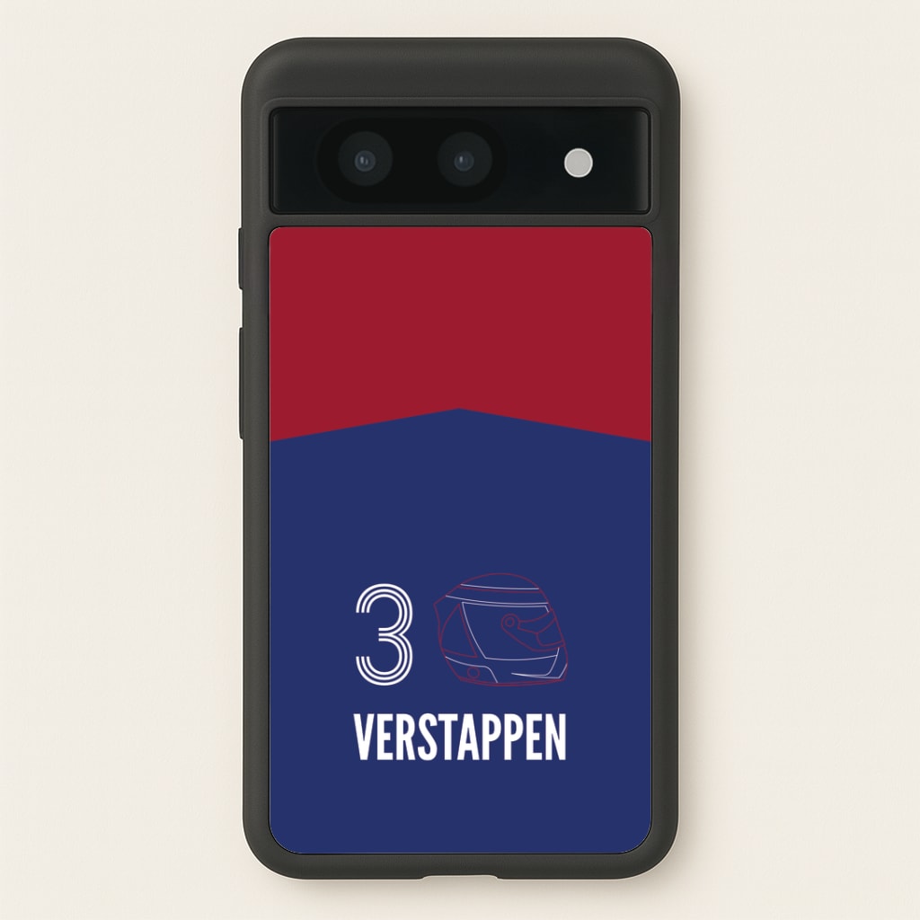 Verstappen Helmet 2026 Google Pixel 8a Case