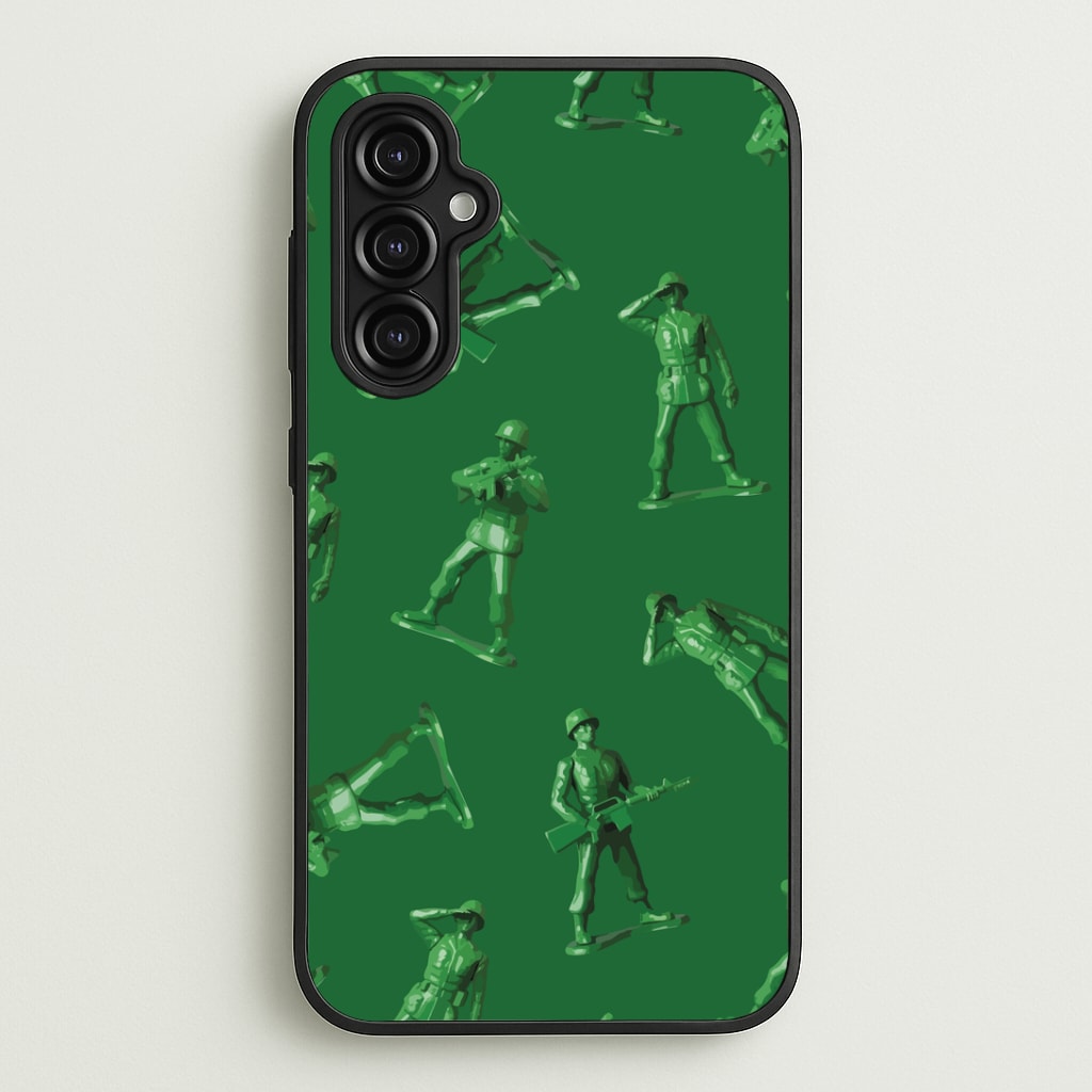 Toy Army Soldier Pattern Galaxy A14 Case