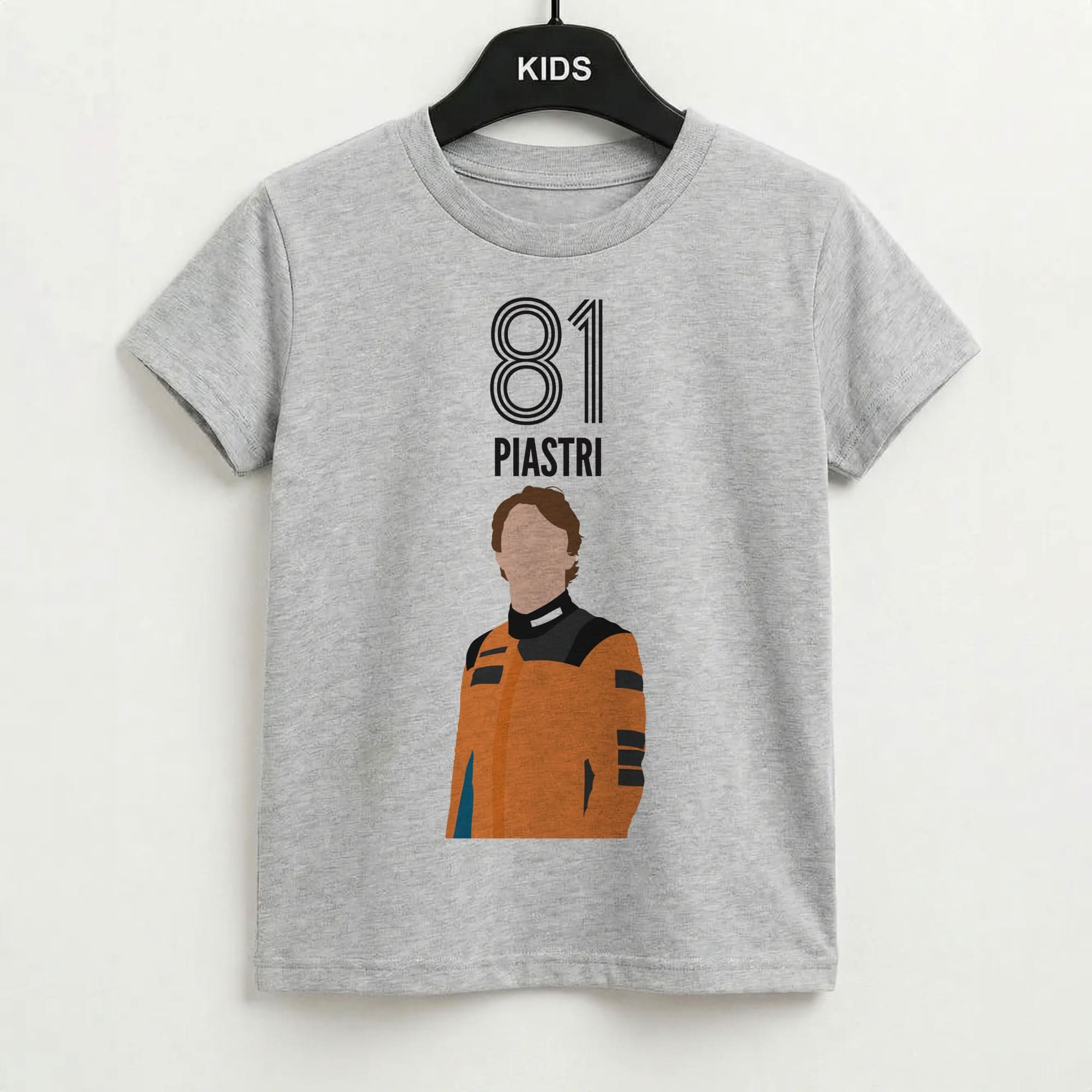 Piastri 2026 Grey Kids T-Shirt