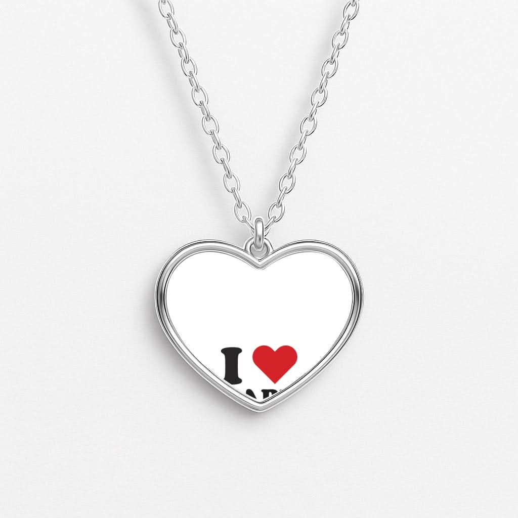 I Love Gary Heart Necklace