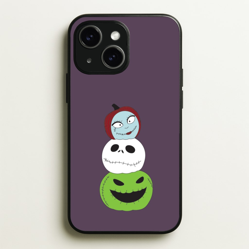 Nightmare Pumpkin Tower iPhone 15 Plus Case