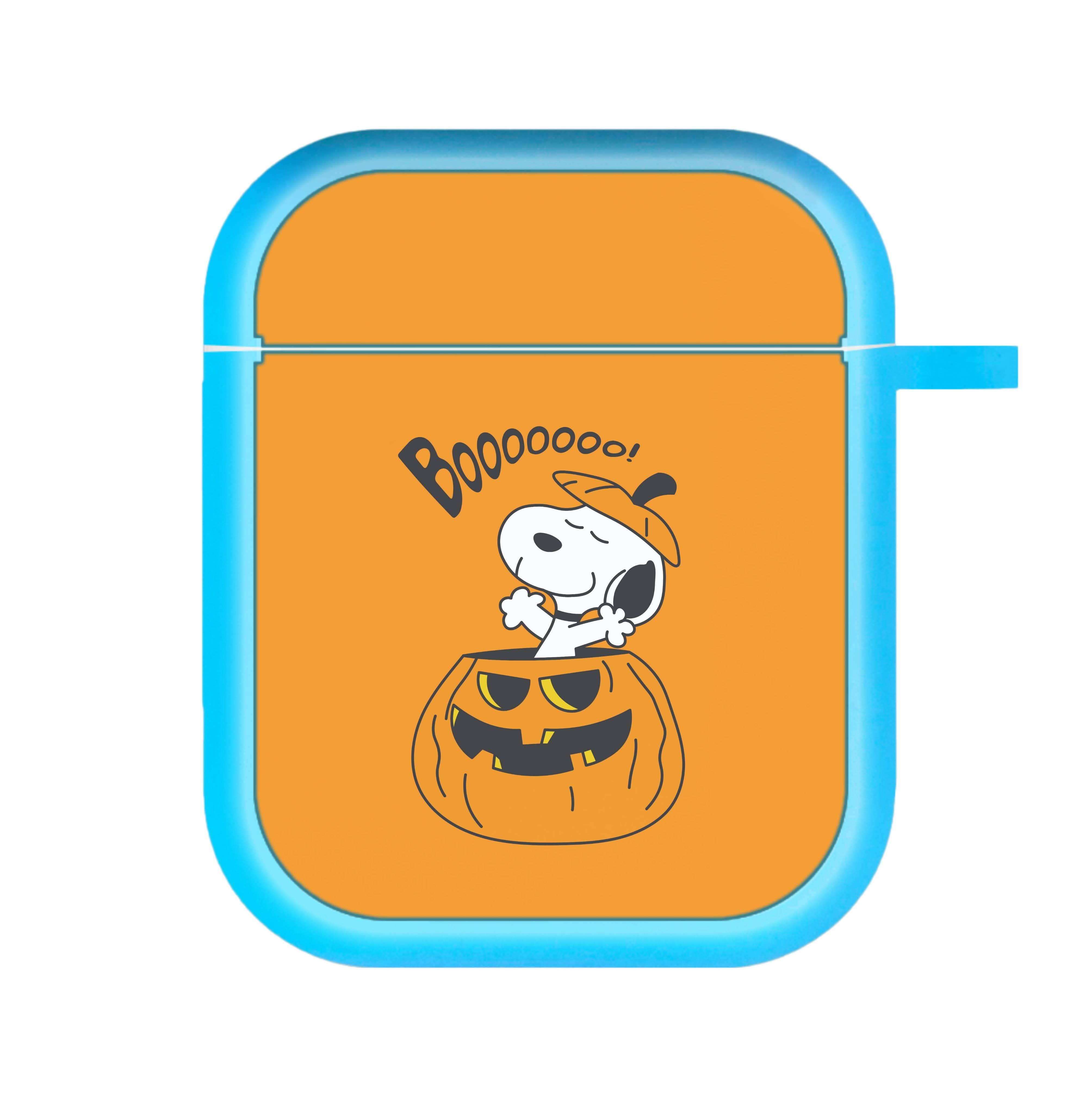 Cartoon Beagle Pumpkin AirPods Case