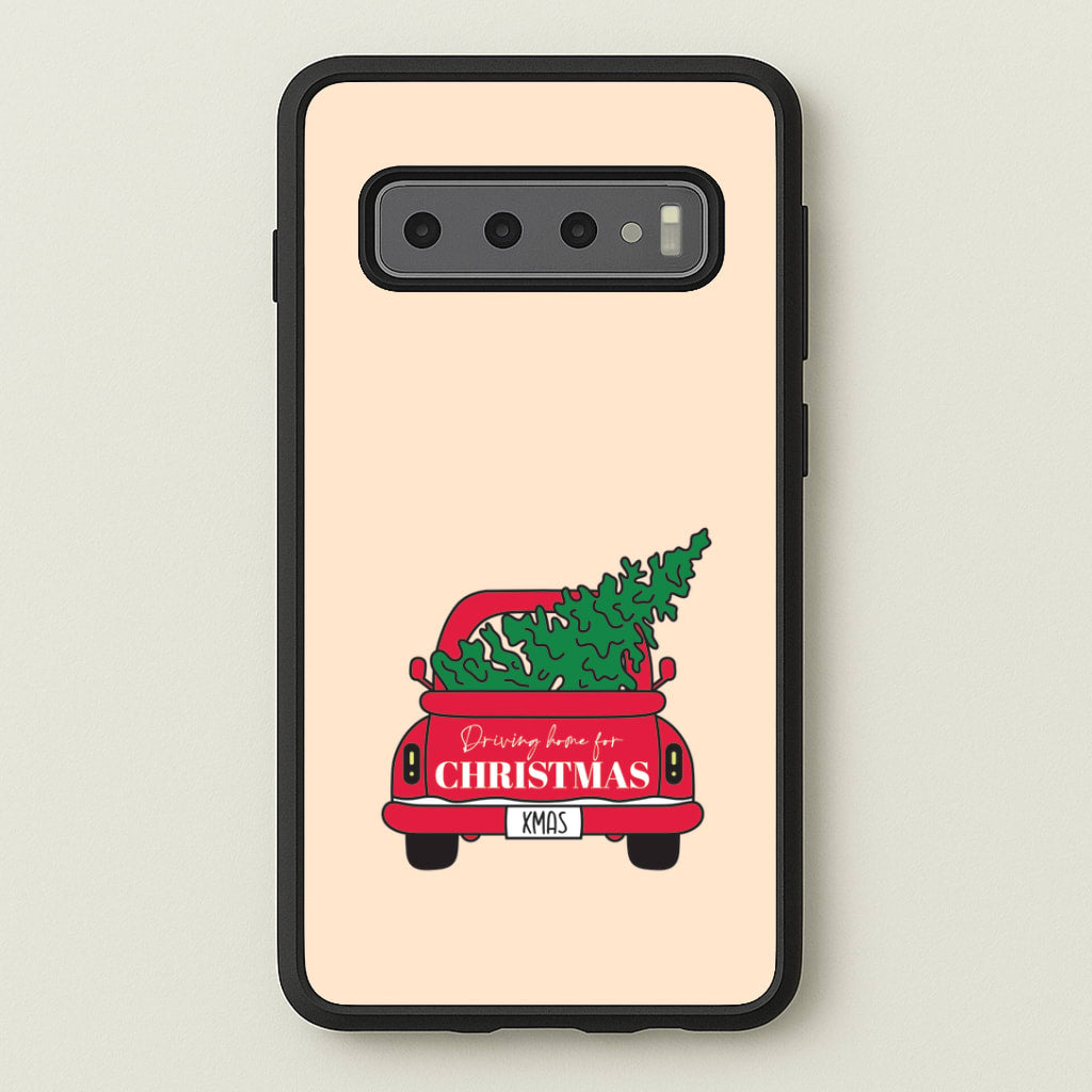 Driving Home For Christmas Truck Galaxy S10 Plus Case