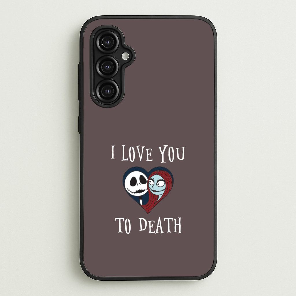 I Love You To Death Heart Galaxy A14 Case