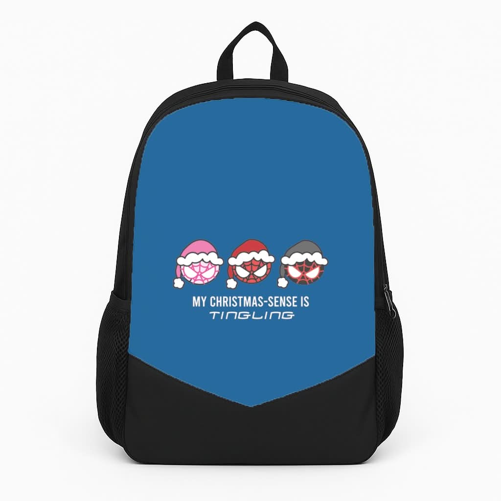 Spider Hero Christmas Sense Backpack