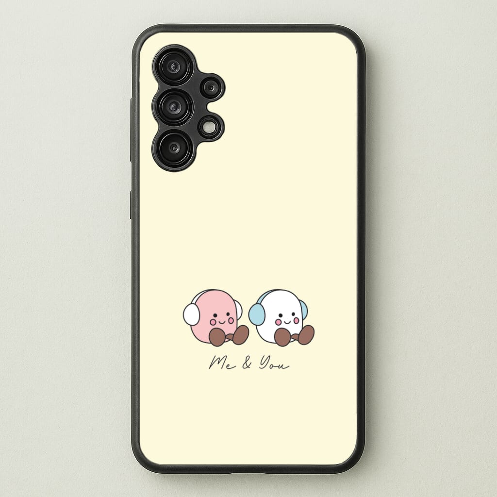 Cute Christmas Marshmellow Plushies Galaxy A13 Case