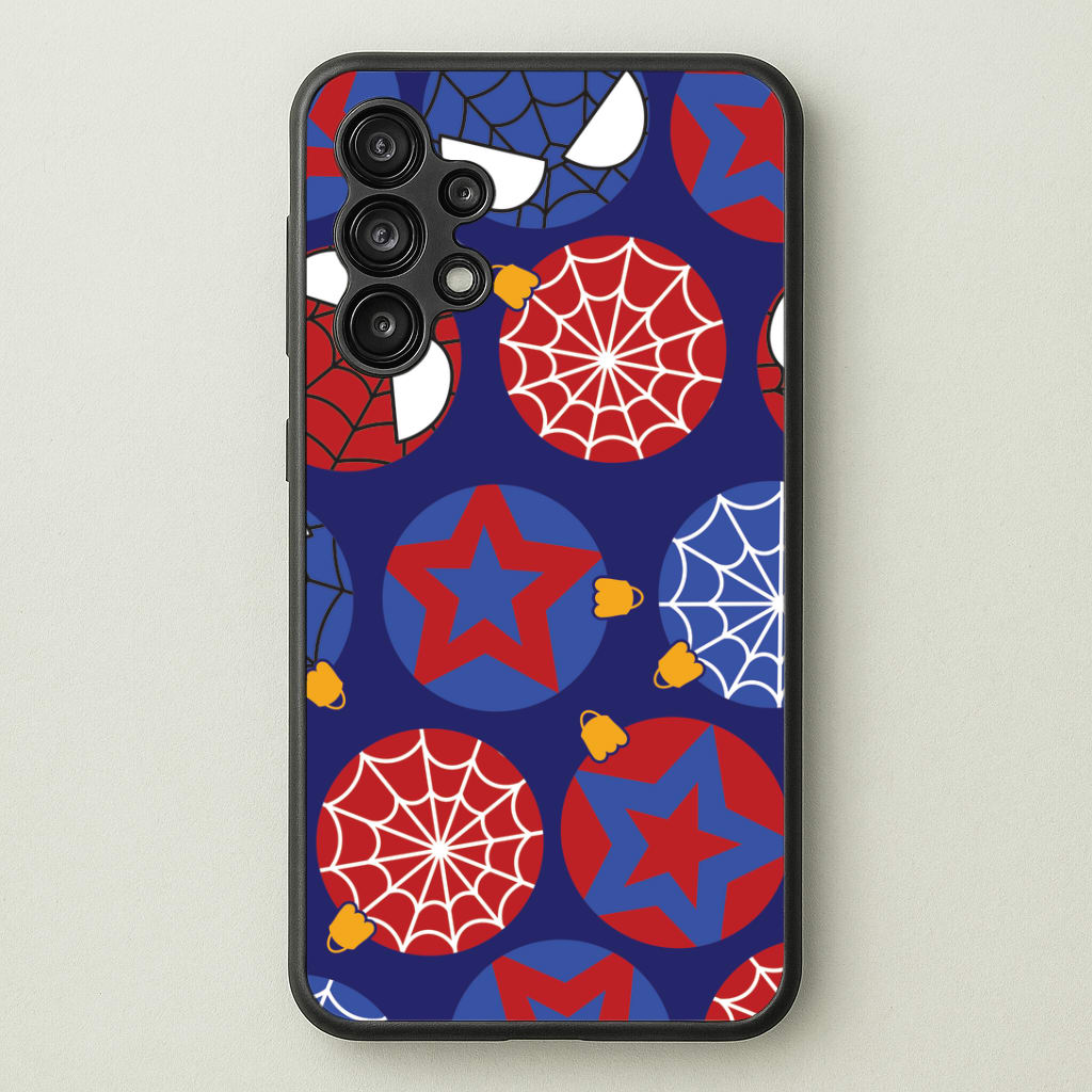 Spider Hero Baubles Pattern Galaxy A13 Case
