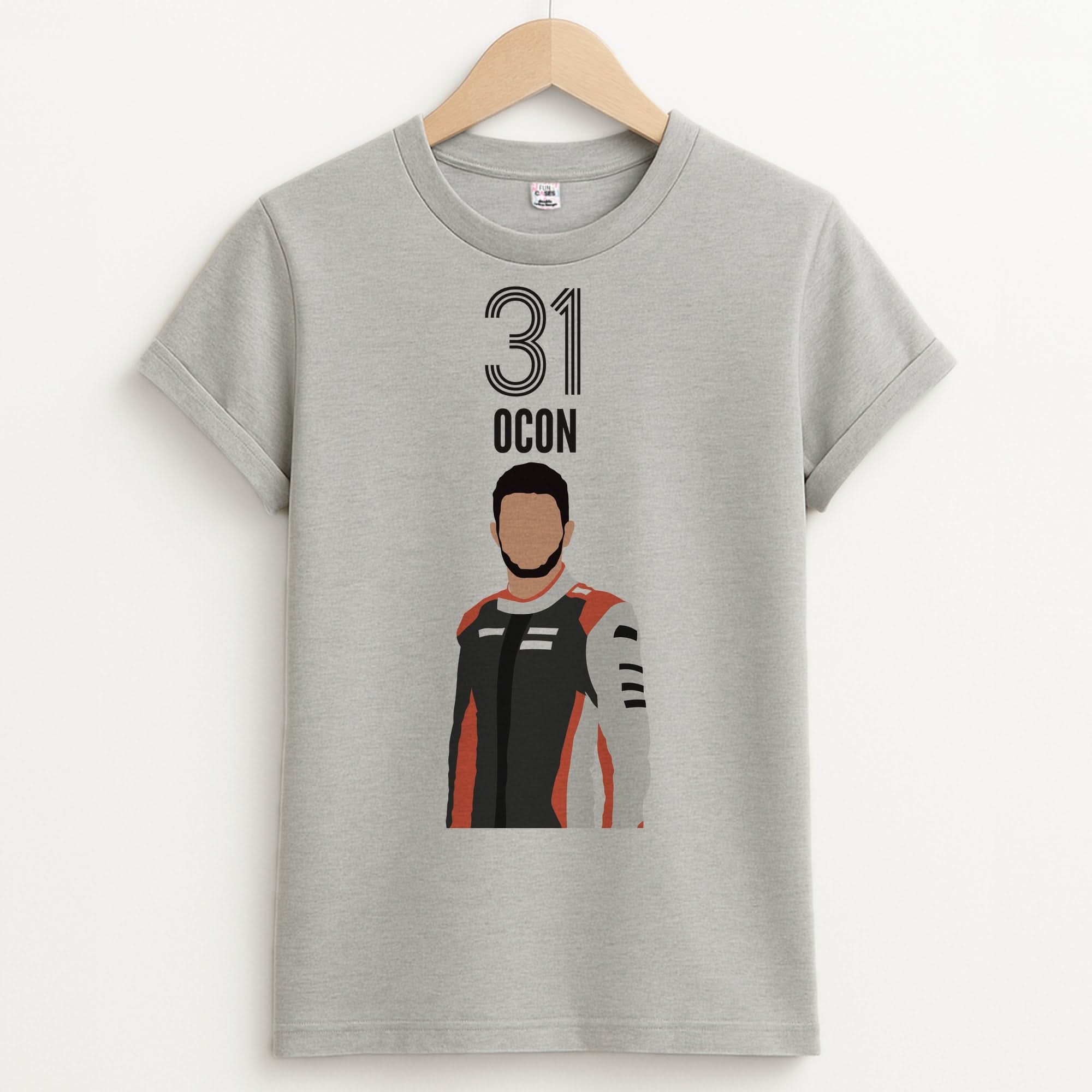 Ocon 2026 Unisex Grey T-Shirt