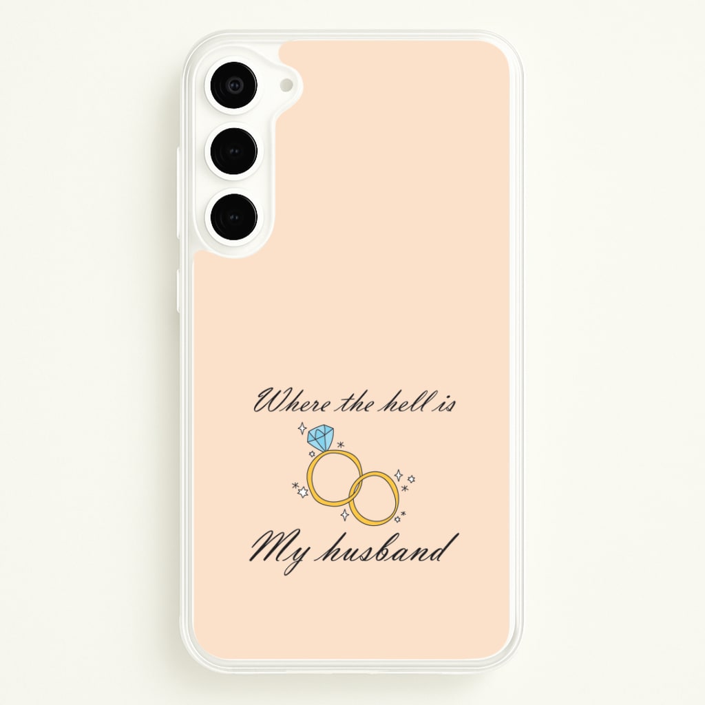 WTHIMH Cartoon Rings Galaxy S23 Case