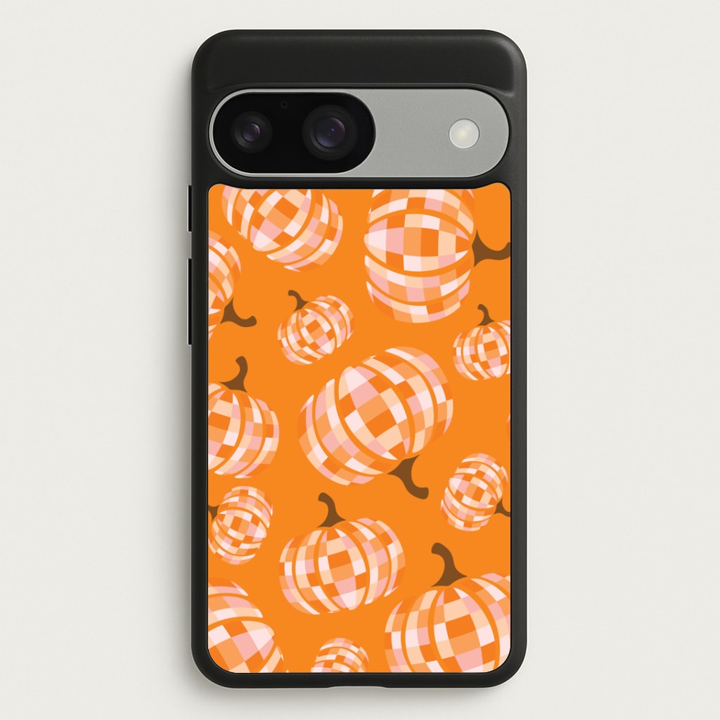 Disco Pumpkins Pattern Google Pixel 9 / 9 Pro Case