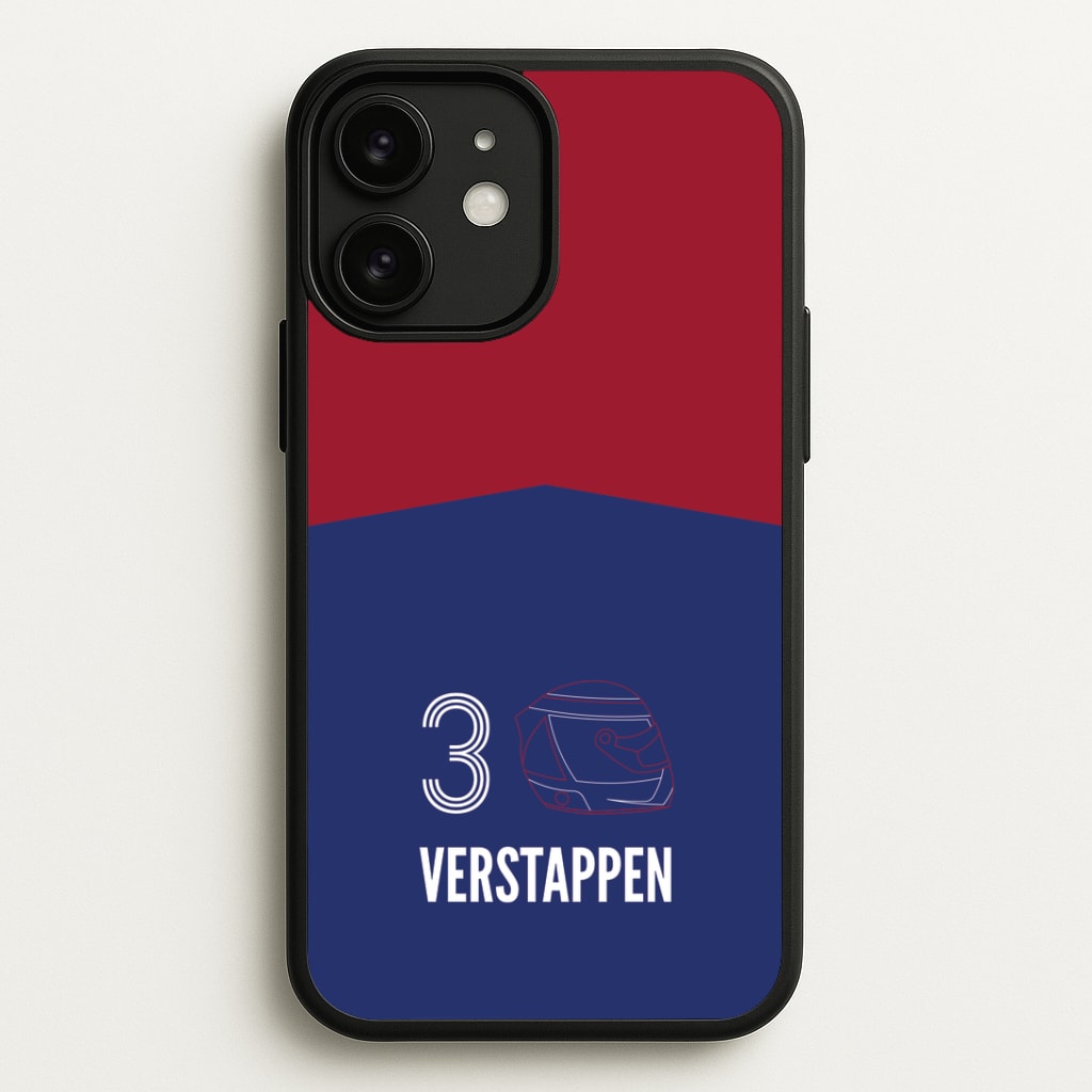 Verstappen Helmet 2026 iPhone 11 Case