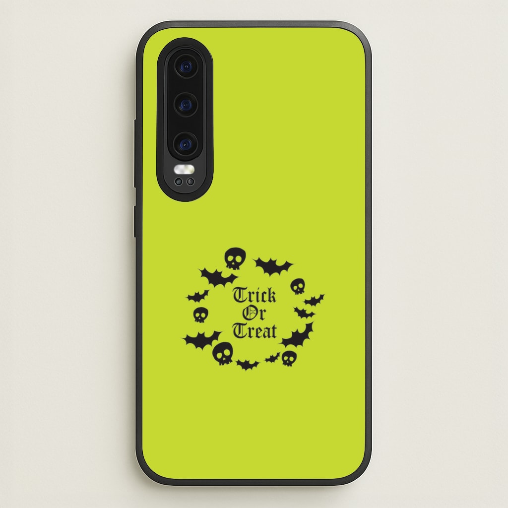 Trick Or Treat Wreath Huawei P30 Case