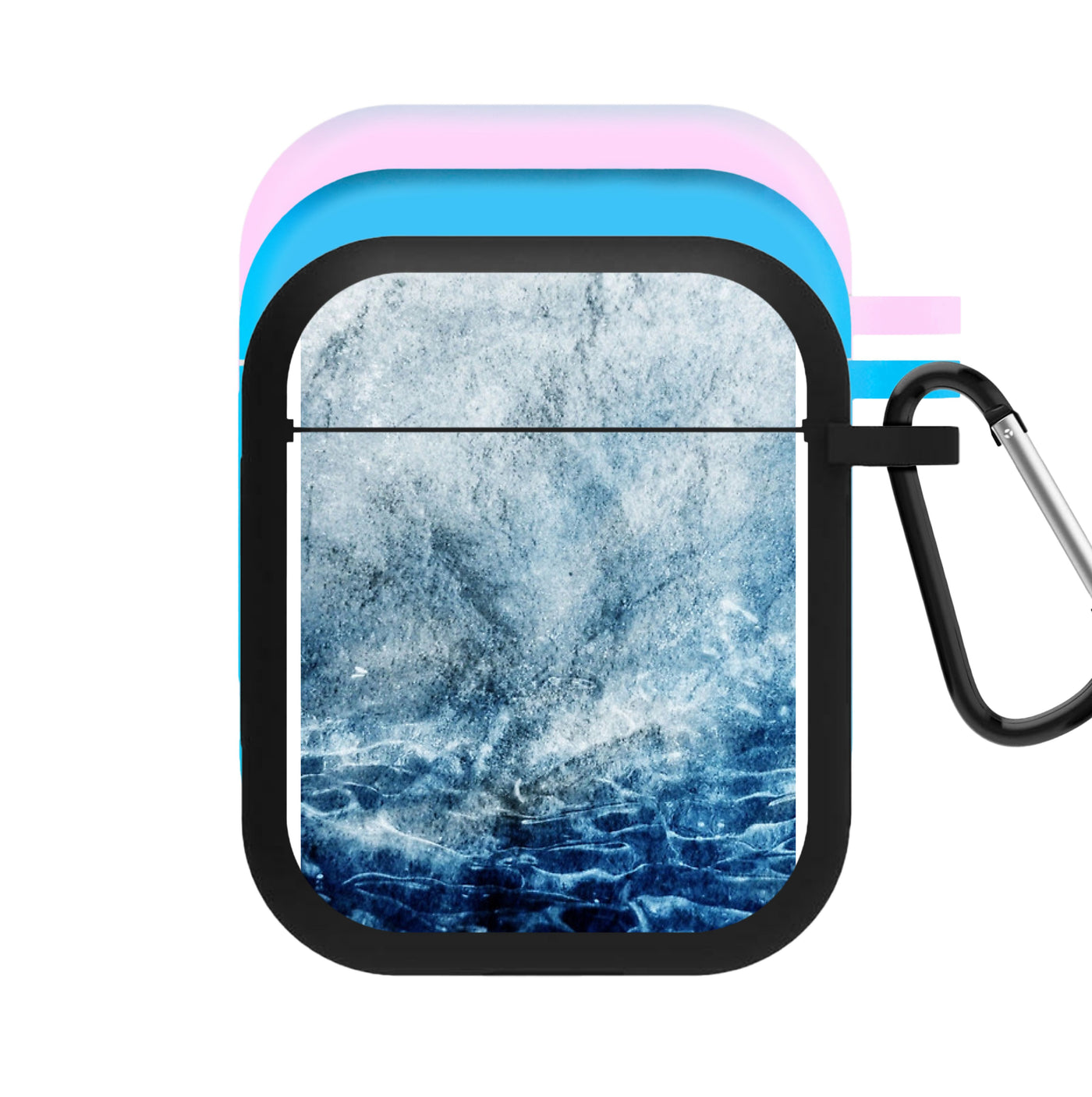 Sea Blue Marble AirPods Case