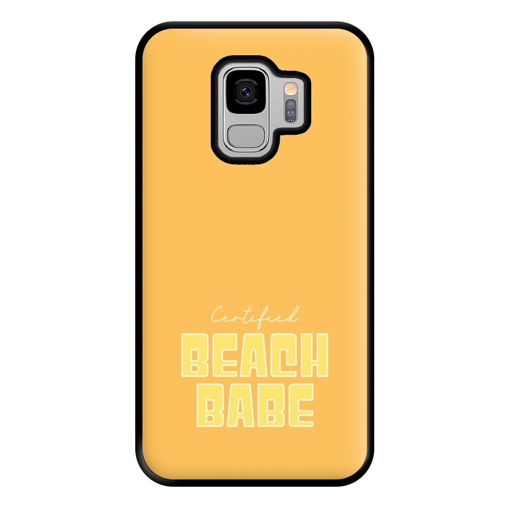 Certified Beach Babe Galaxy S9 Case