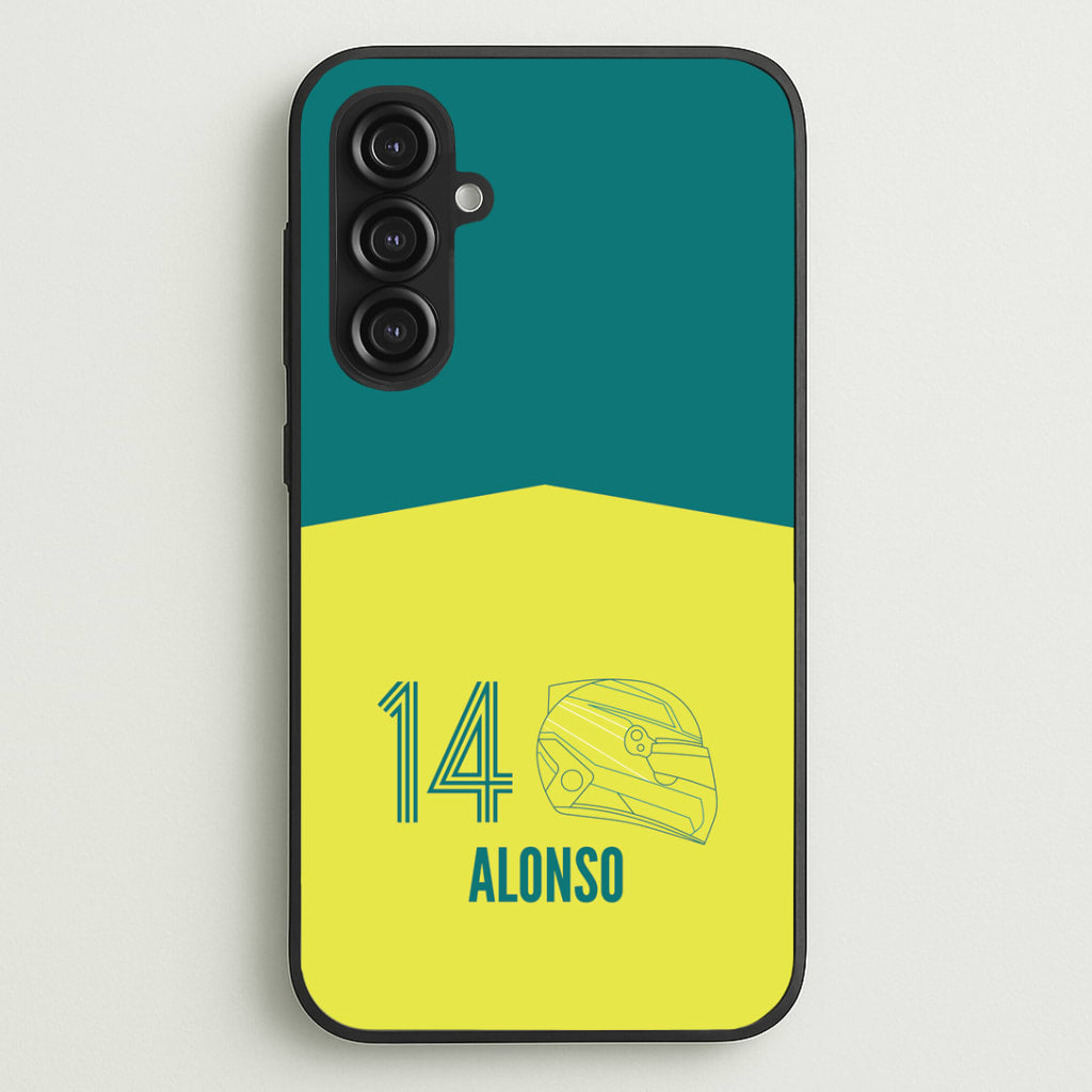 Alonso Helmet 2026 Galaxy S23FE Case