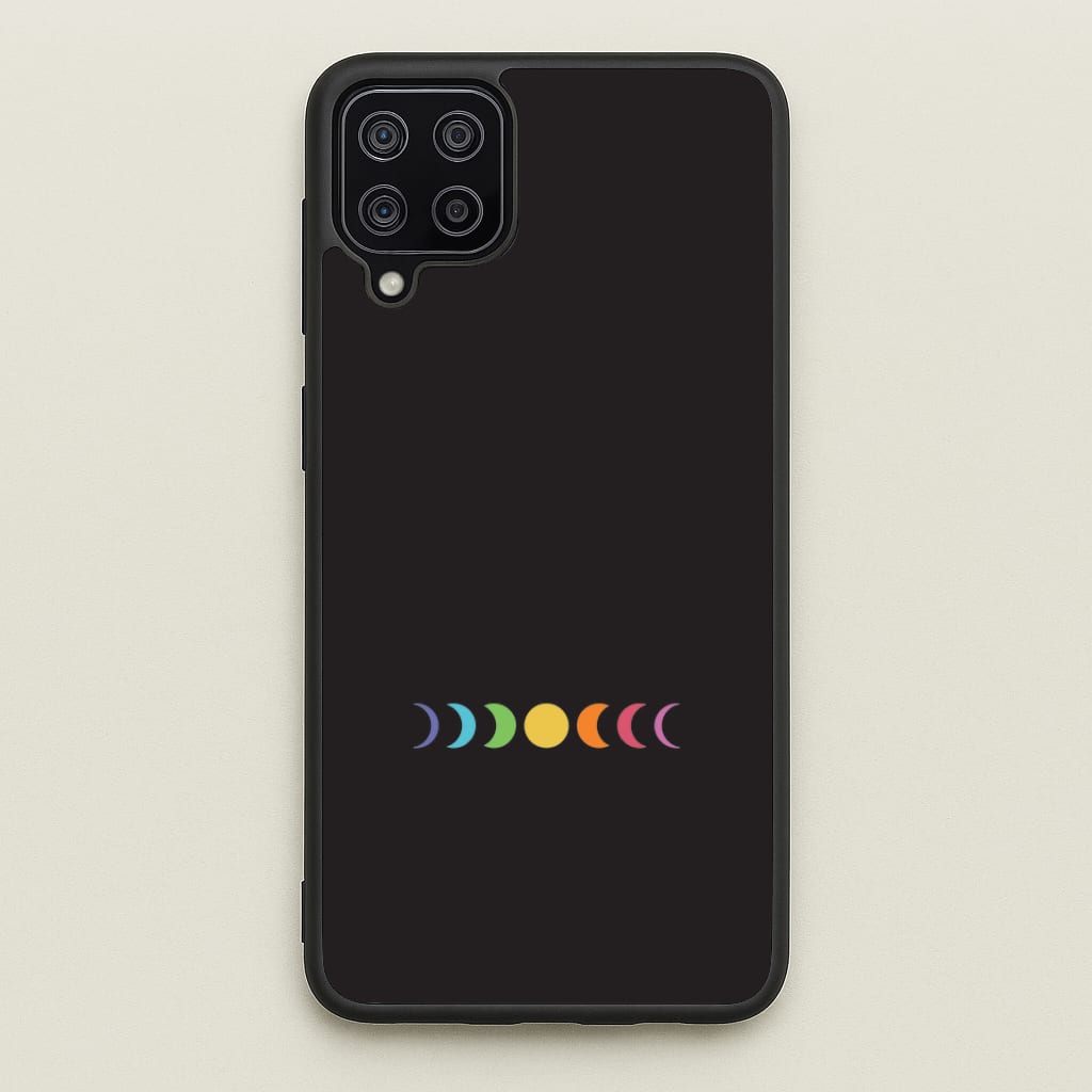 Band Moon Cycle Galaxy A12 Case