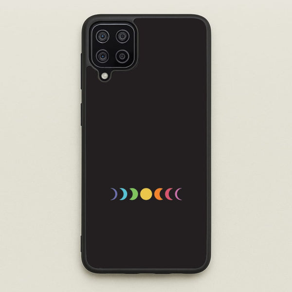 Band Moon Cycle Galaxy A12 Case