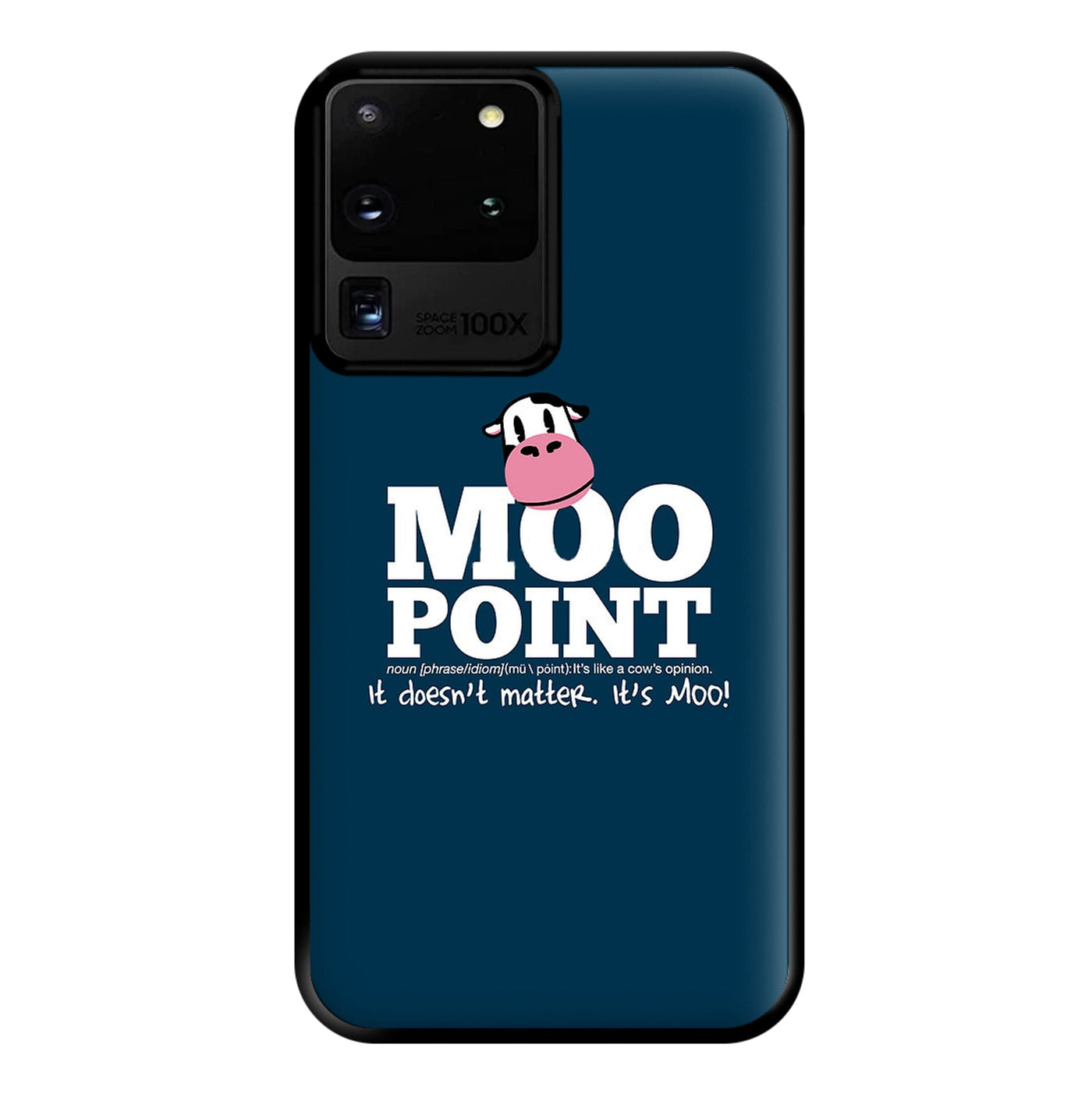 A Moo Point - Joey Tribbiani Phone Case