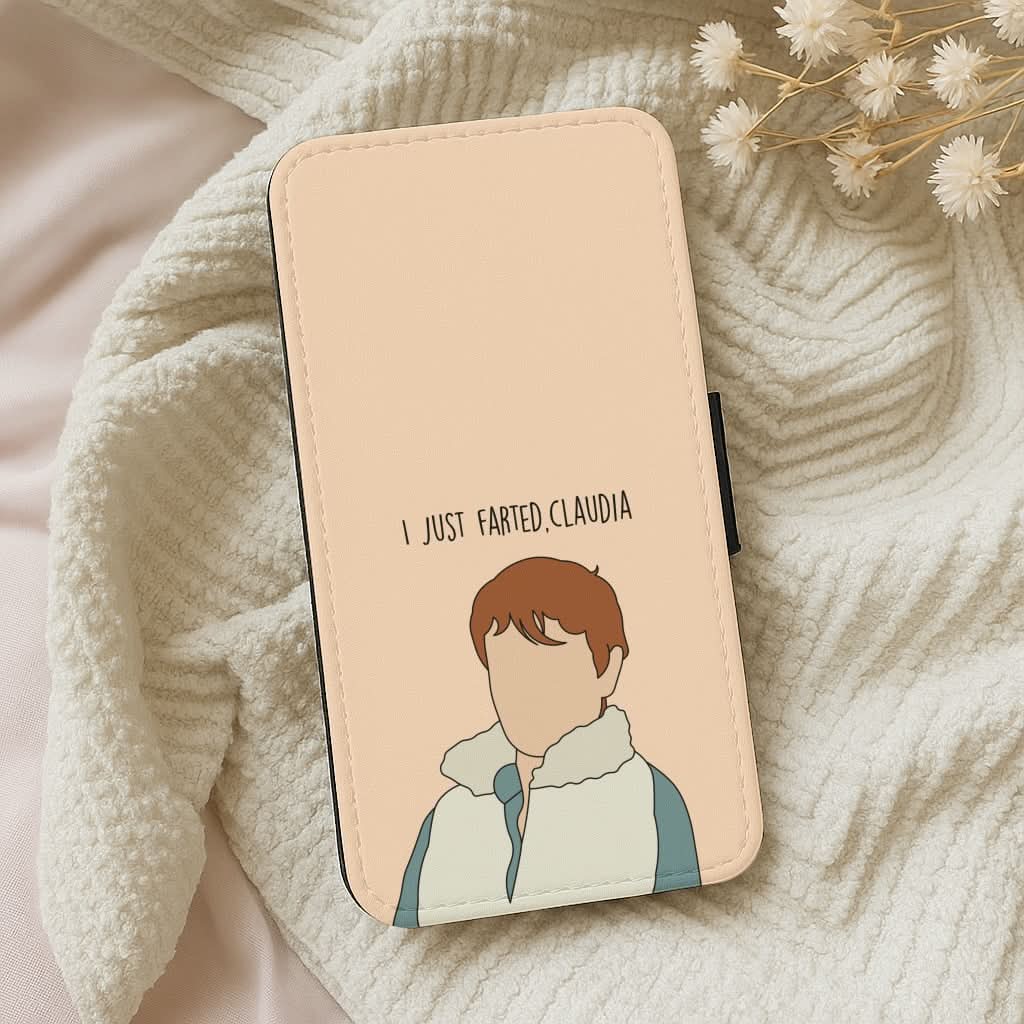 I Just Farted, Claudia Leather Phone Case