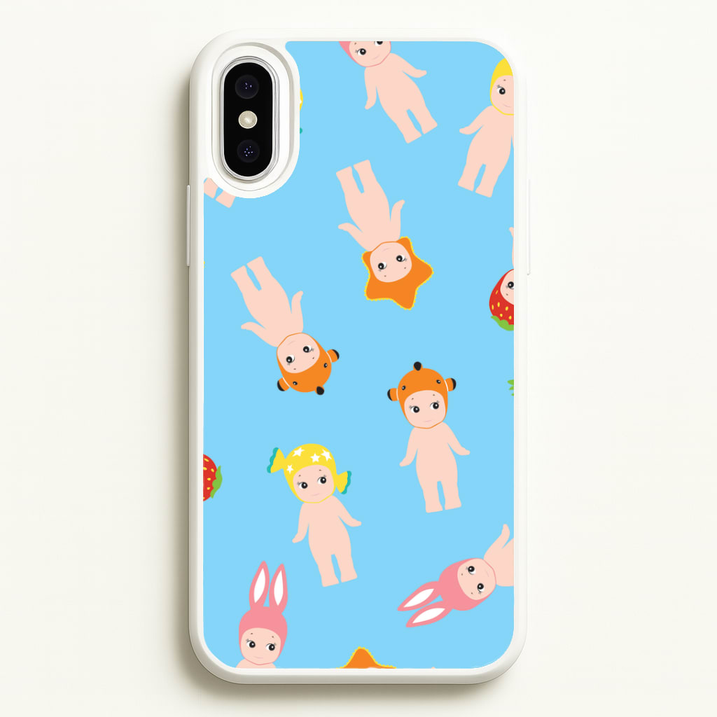 Angels Pattern iPhone XS Max Case